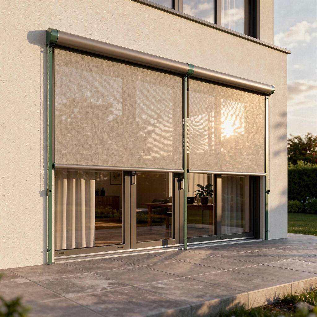 Außenliegender Sonnenschutz – Hutter Fensterbau