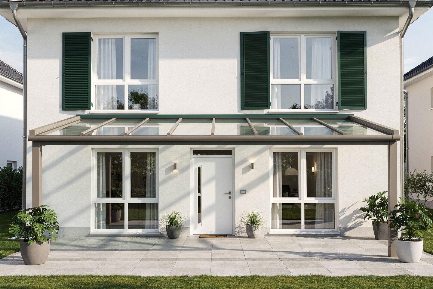 Leistungen – Fenster, Haustüren und Vordächer, Wintergarten und Terrassendach – Hutter Fensterbau
