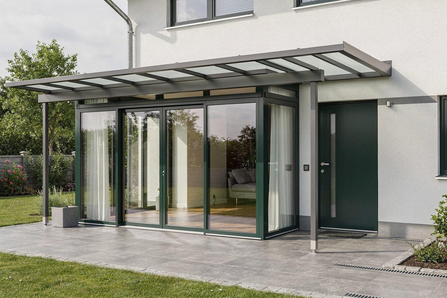 Hutter Fensterbau – Fenster, Haustüren, Vordächer, Wintergarten und Terrassendach bieten Werte