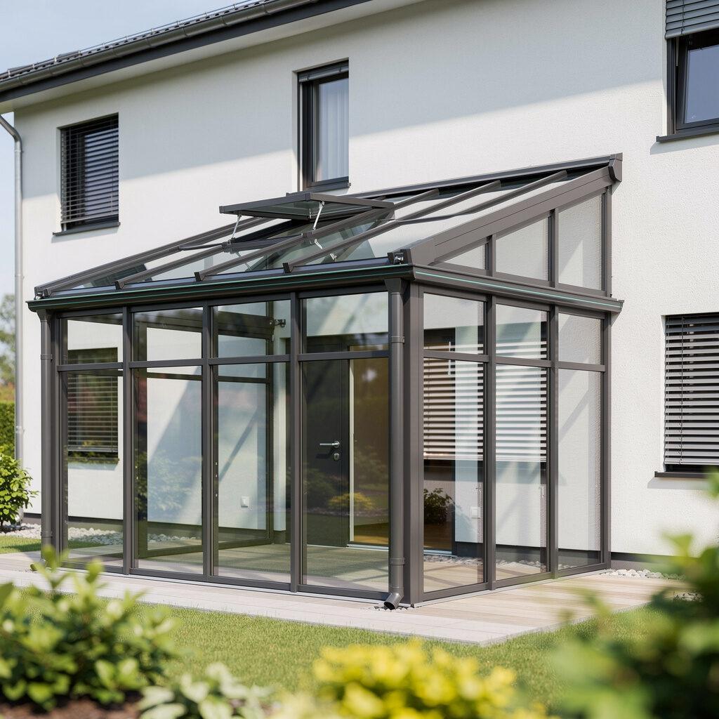 Wintergärten — Statik, Lüftung und sommerlicher Hitzeschutz abgestimmt – Hutter Fensterbau